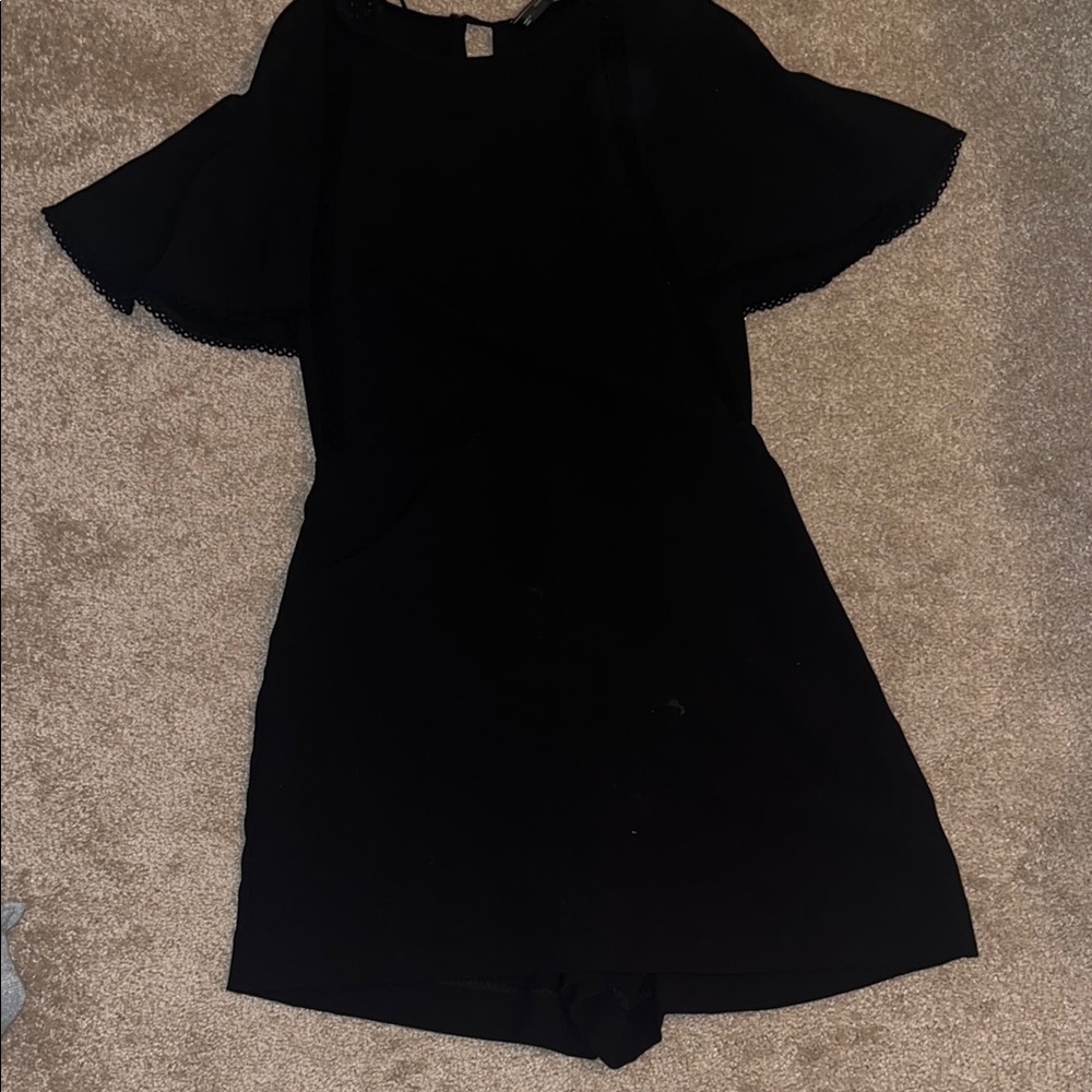 Zara Black Women's Romper